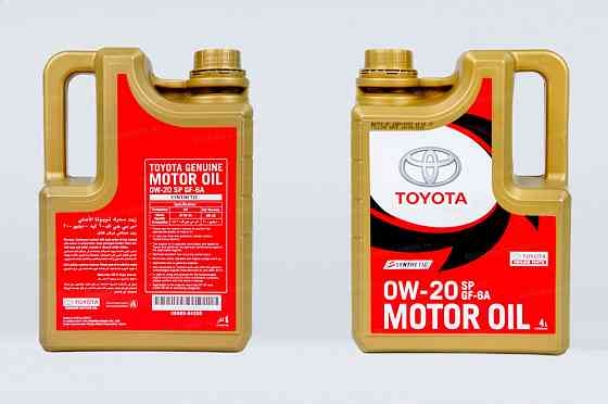 Моторное масло Toyota SAE 0W-20 / API SP / ILSAC GF-6A, 4л. Krasnodar