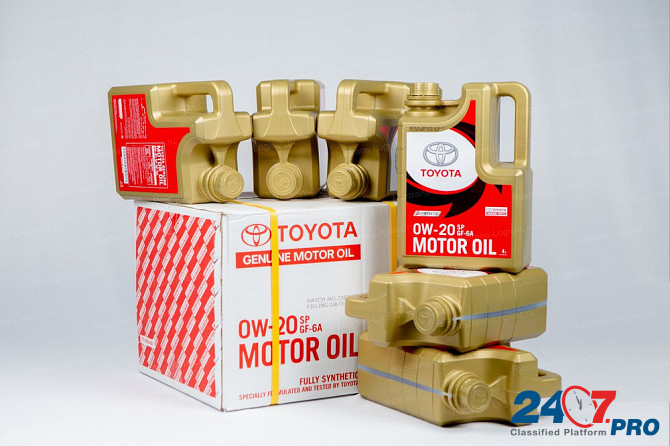Моторное масло Toyota SAE 0W-20 / API SP / ILSAC GF-6A, 4л. Краснодар - изображение 4