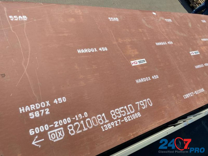 Зносостійка листова сталь марки Hardox за доступною ціною Dnipro - photo 6