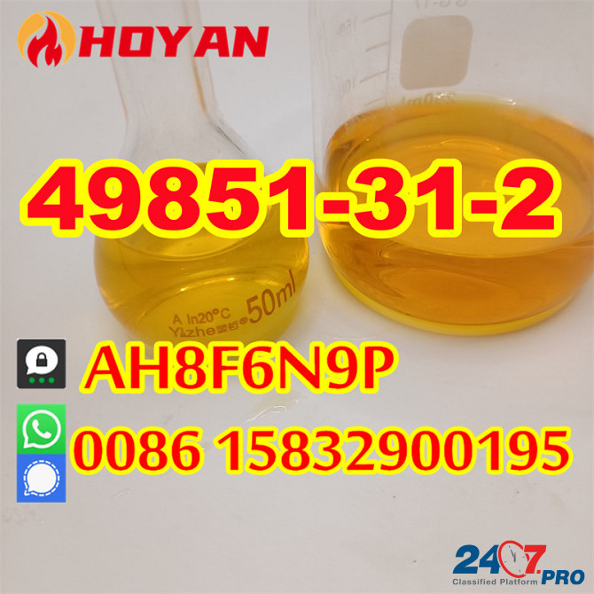 CAS 49851-31-2 99% purity 2-Bromo-1-Phenyl-1-Pentanone Kazakhstan 3days delivery Volgograd - photo 3