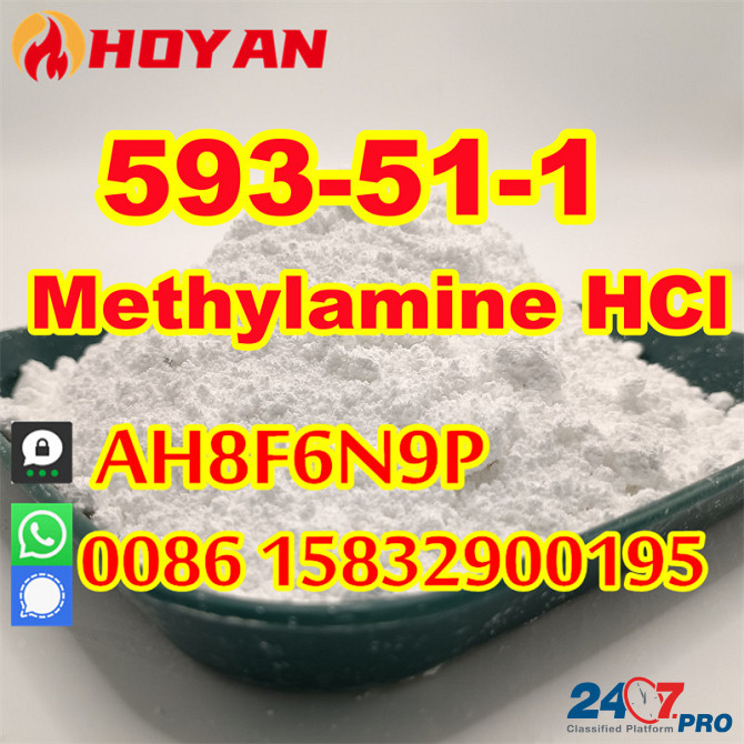CAS 593-51-1 Methylamine HCl white powder mma China supplier Утрехт - изображение 3