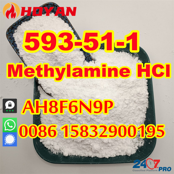 CAS 593-51-1 Methylamine HCl white powder mma China supplier Утрехт - изображение 1