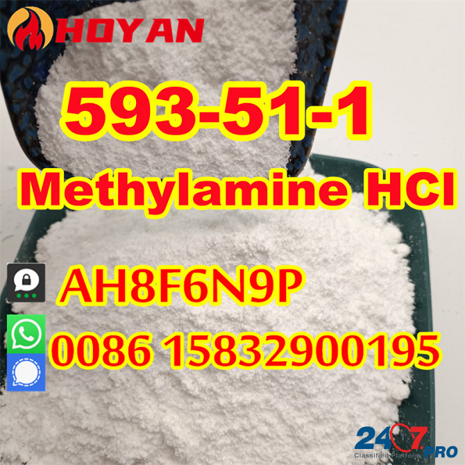 CAS 593-51-1 Methylamine HCl white powder mma China supplier Утрехт - изображение 2