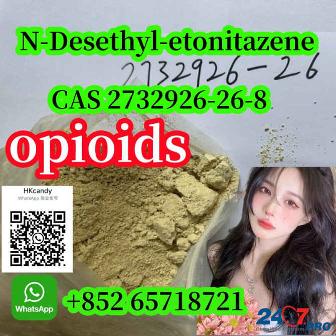 Delivery guarantee 2732926-26-8 N-Desethyl-etonitazene Эскальдес-Энджордани - изображение 1