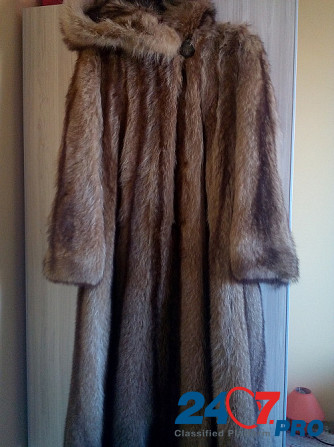 Дамско палто от естествен косъм Варна - изображение 2