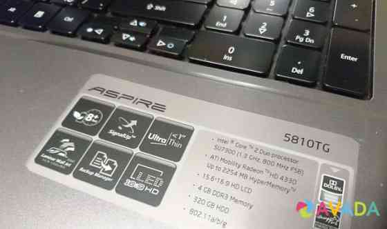 Ноутбук Acer 5810 TG Bryanskoye