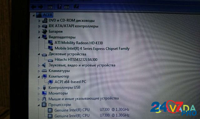 Ноутбук Acer 5810 TG Брянск - изображение 7