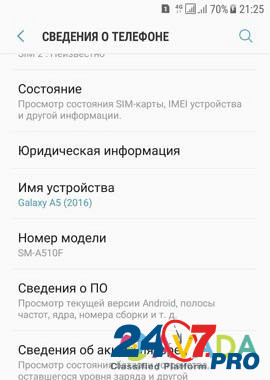 Телефон Samsung A5 2016 Нижний Новгород - изображение 5