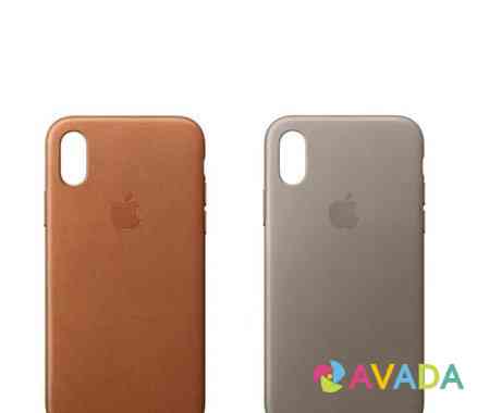 Чехлы кожаные для Apple iPhone X / XS Kaliningrad