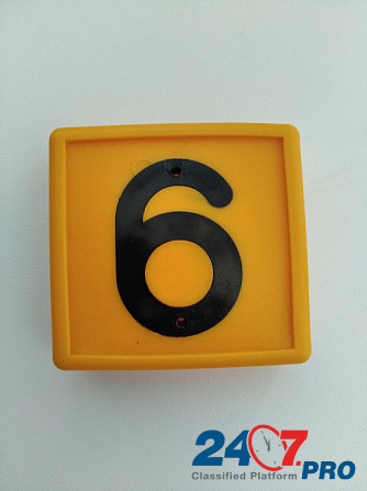 Номерной блок для ремней (от 0 до 9 желтый) КРС Москва - изображение 4