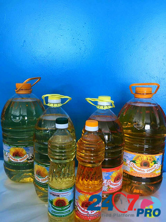 Продам масло подсолнечное рафинированное и нерафинированное Александрия - изображение 1