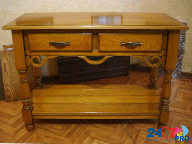 Кухни из дерева, деревянная кухонная мебель, столы, стулья, буфеты Krasnodar - photo 8