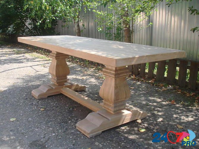 Кухни из дерева, деревянная кухонная мебель, столы, стулья, буфеты Краснодар - изображение 7