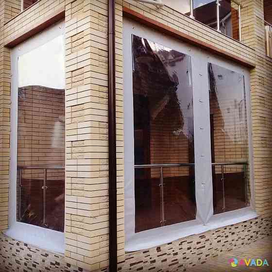 Мягкие окна для беседки, веранды, террасы Krasnodar