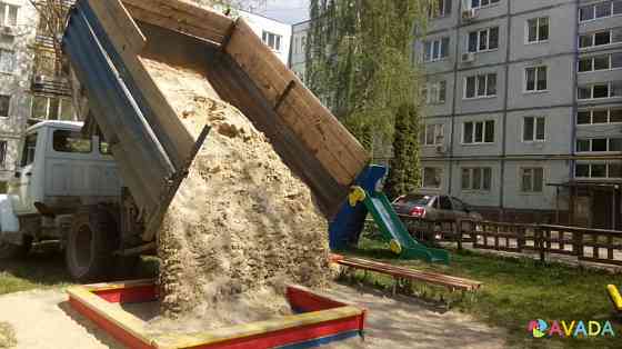 Доставка сыпучих материалов (песок, щебень, шлак, чернозём). Разнорабочие. Землекопы Donetsk