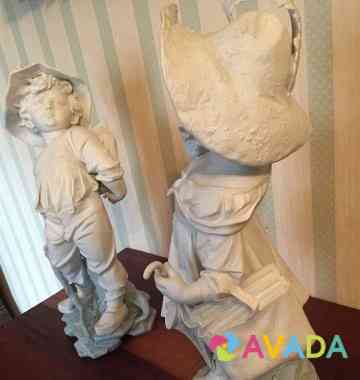 Старинные скульптуры из бисквита Kaliningrad