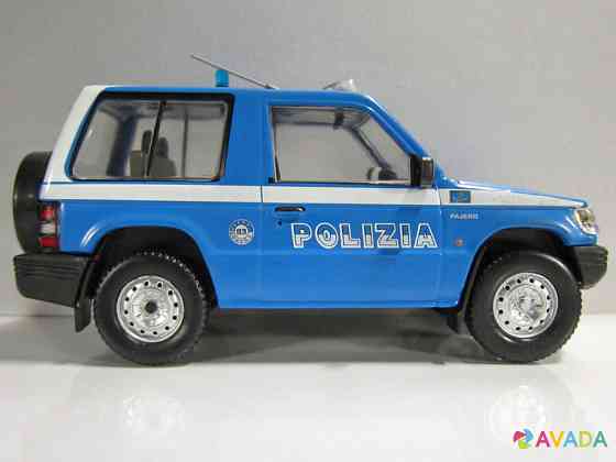Полицейские машины мира спец. выпуск 4 MITSUBISHI PAJERO 1998 Lipetsk