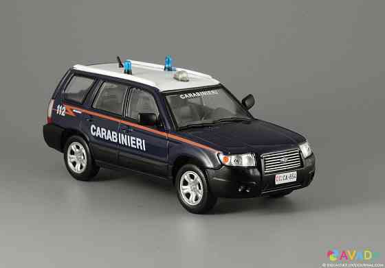 Полицейские машины мира спец. выпуск 3 SUBARU FORESTER 2007 Lipetsk