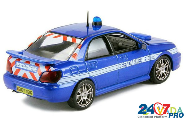 Полицейские машины мира №4 SUBARU IMPREZA. Полиция Франции Lipetsk - photo 4