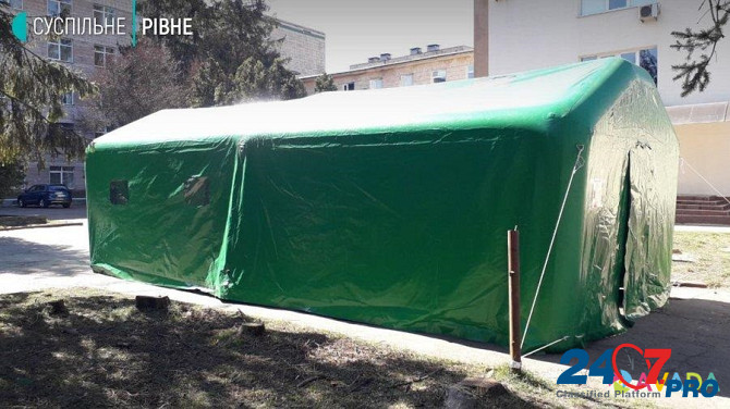 Палатка пневмокаркасная 36 м.кв Харьков - изображение 1