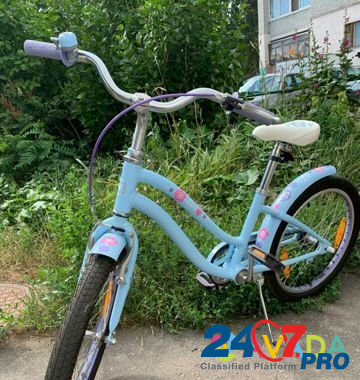 Велосипед для девочки в отличном состоянии Курск - изображение 1