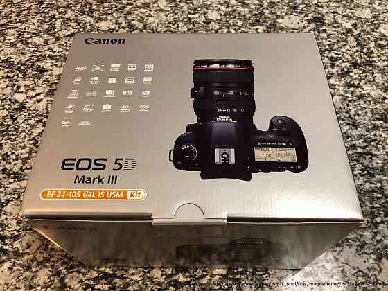 Canon EOS 5D Mark III DSLR камеры с объективом 24-105 мм Moscow