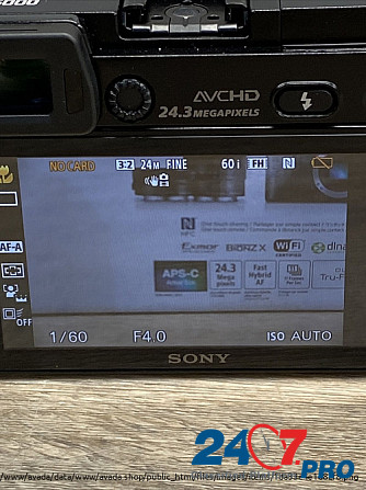 Sony Alpha а6000 цифровая фотокамера с 16-мм и 55-210мм линзами Moscow - photo 4