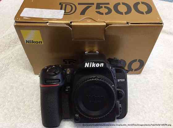 Nikon D7500 Цифровая зеркальная фотокамера (только корпус) Moscow