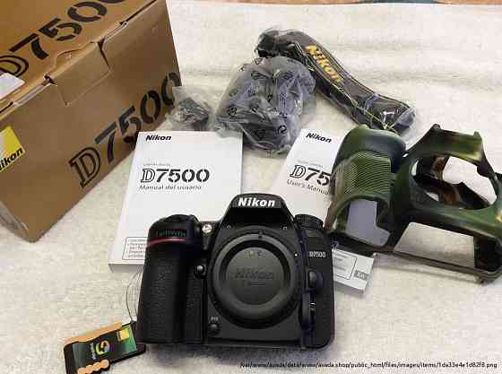 Nikon D7500 Цифровая зеркальная фотокамера (только корпус) Moscow