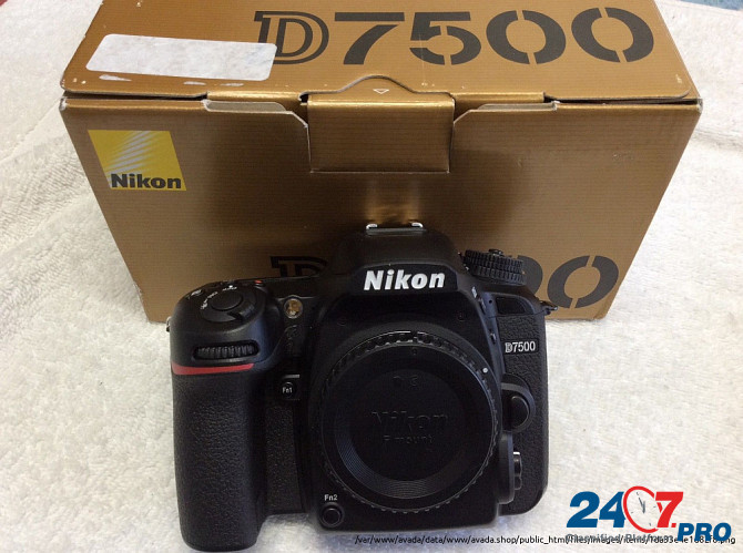 Nikon D7500 Цифровая зеркальная фотокамера (только корпус) Москва - изображение 1