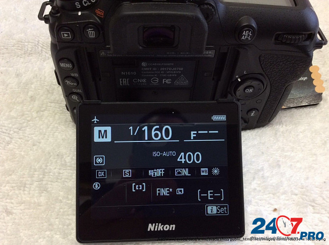 Nikon D7500 Цифровая зеркальная фотокамера (только корпус) Москва - изображение 8
