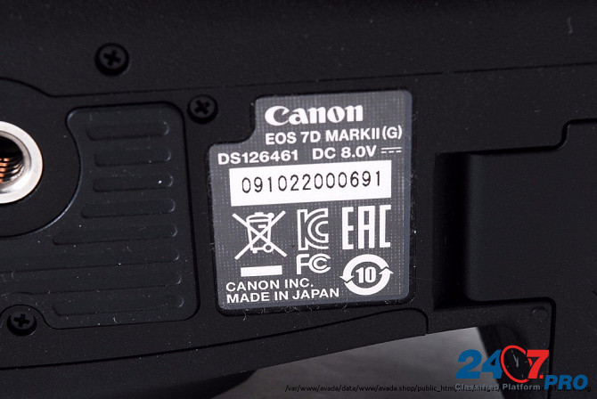 Canon EOS 7D Mark II DSLR Корпус камеры с комплектом для хранения Moscow - photo 6