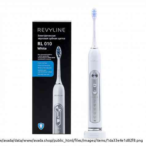 Зубная щетка Revyline RL 010 в белом дизайне на 8 Марта Саратов