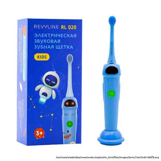 Звуковая щетка для детей в синем корпусе Revyline RL 020 Kids Saratov