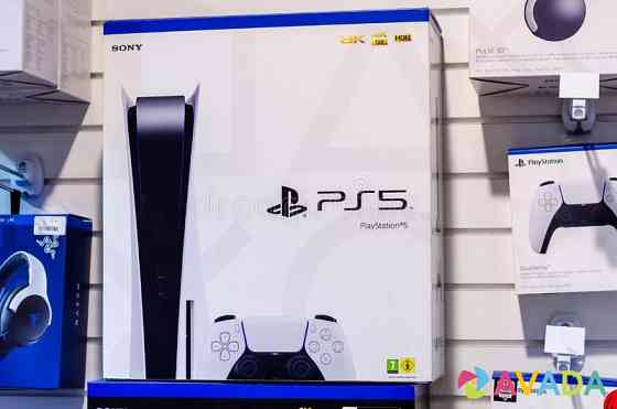 Абсолютно новая консоль Sony Playstation PS5 Blu Ray Disc Edition White 