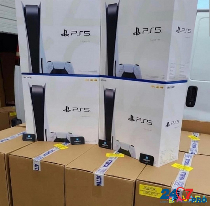 Абсолютно новая консоль Sony Playstation PS5 Blu Ray Disc Edition White  - изображение 1
