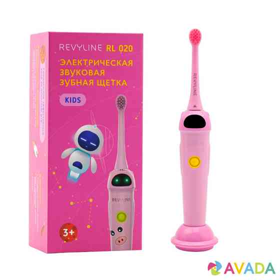 Зубная звуковая щетка Revyline RL020 Kids в нежно-розовом цвете Петропавловск-Камчатский