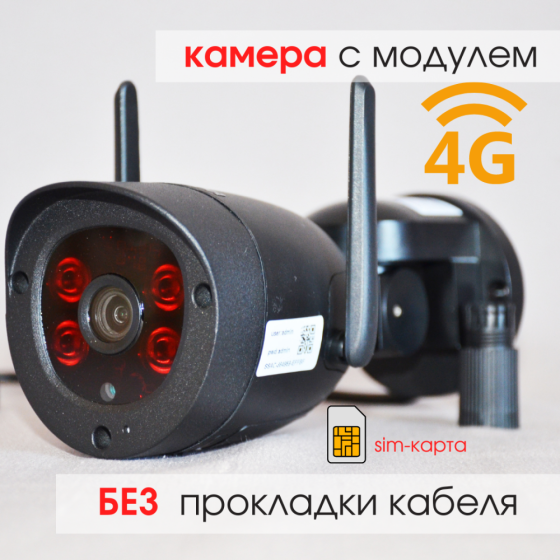 Камера наблюдения с 4G модулем Temryuk