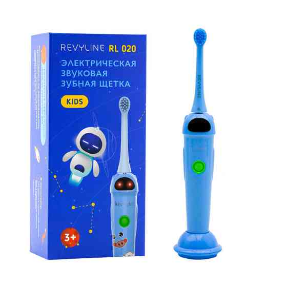 Зубная щетка Revyline RL 020 Kids, нежно-голубой цвет, для детей от 3 лет Moscow