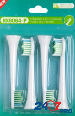 Насадки для зубных щеток Дфреш, 4 шт. в наборе Москва - изображение 1