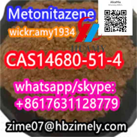 CAS14680-51-4 Metonitazene factory supplier wickr:amy1934 whats/skype:+8617631128779 telegram:Alice Tirana
