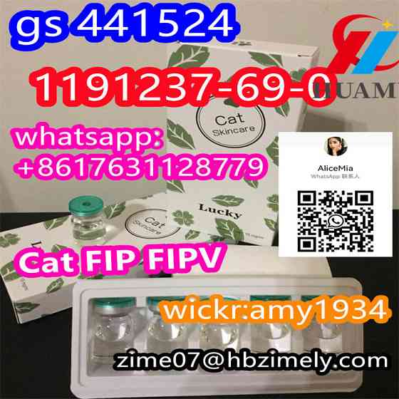 GS-441524 CAS1191237-69-0 cat FIP FIPV factory supplier wickr:amy1934 whats/skype:+8617631128779 tel Elbasan