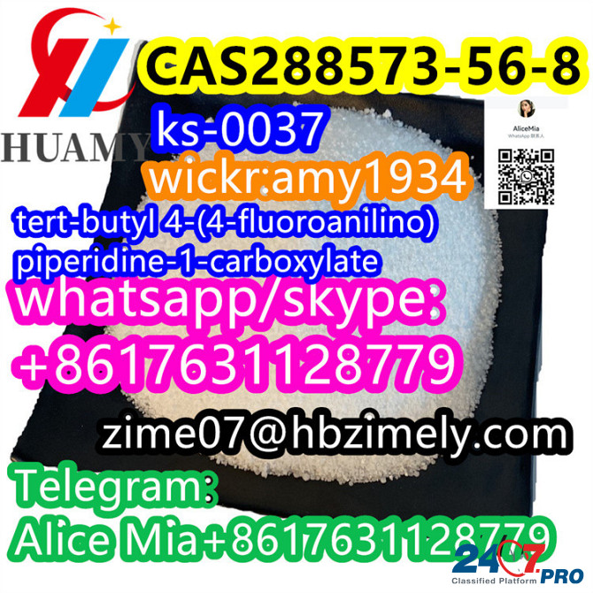 CAS288573-56-8 tert-butyl 4-(4-fluoroanilino)piperidine-1-carboxylate factory supplier wickr:amy1934 Vlore - photo 4