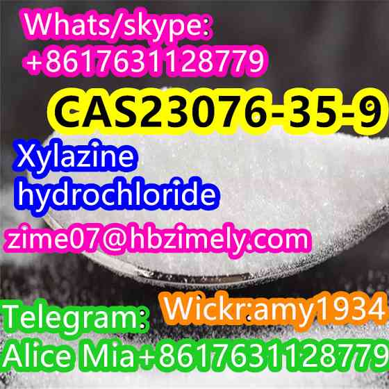 CAS23076-35-9 xylazine hydrochloride factory supplier wickr:amy1934 whats/skype:+8617631128779 teleg Kirovohrad