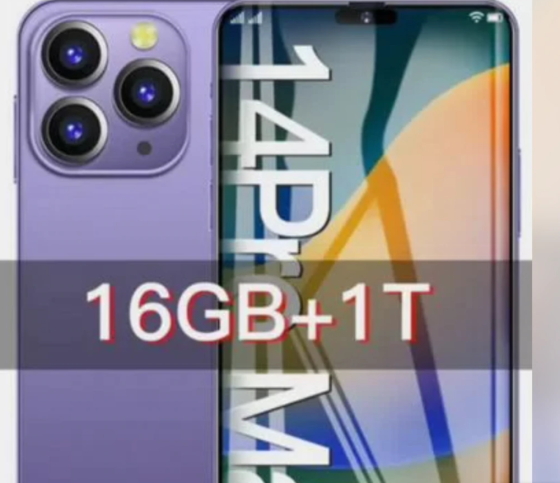 Смартфон I14 Pro Маxy-1 16/1 ТБ, черный новинка 2023 года Тула