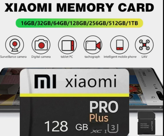Карта памяти Micro SD XIAOMI, класс 10, 1 ТБ, 16 ГБ, 32 ГБ, 64 ГБ, 128 ГБ, 256 ГБ, 512 ГБ, высокоско Tula