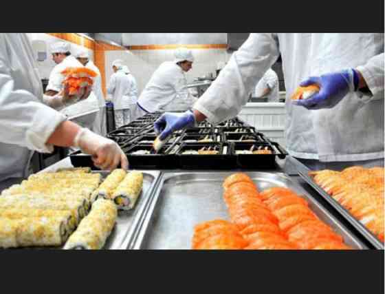 Предложение работы. Упаковка суши, колбас, колбасных и мясных изделий Tiraspolul
