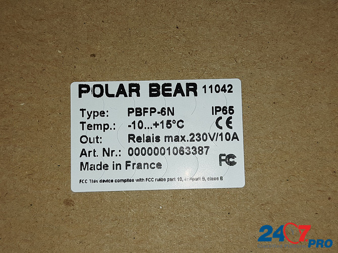 Продам термостат капиллярный электромеханический POLAR BEAR PBFP-6N Екатеринбург - изображение 1