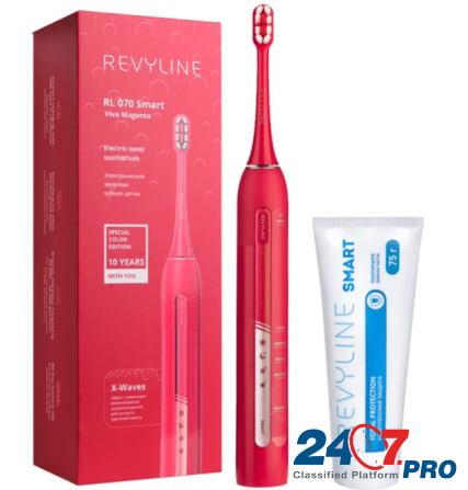 Зубная щетка Revyline RL 070 Special Color Edition + паста Смарт Оренбург - изображение 1
