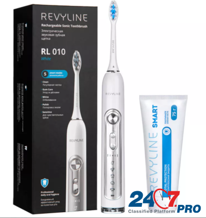 Зубная щетка Revyline RL010 White и зубная паста Смарт Калининград - изображение 1